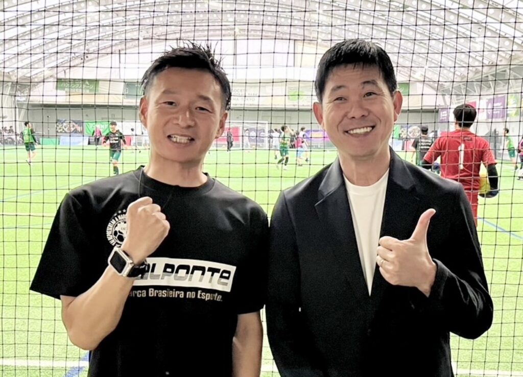 サッカー日本代表森保一監督にお会いしました!