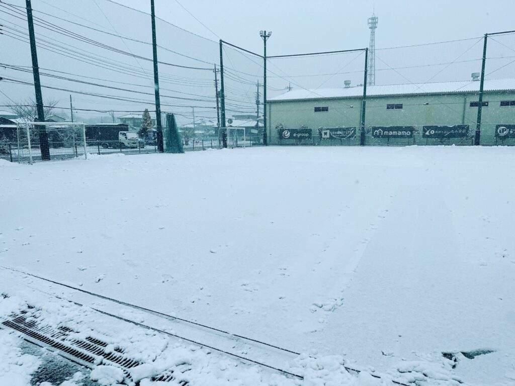 先日の大雪にて