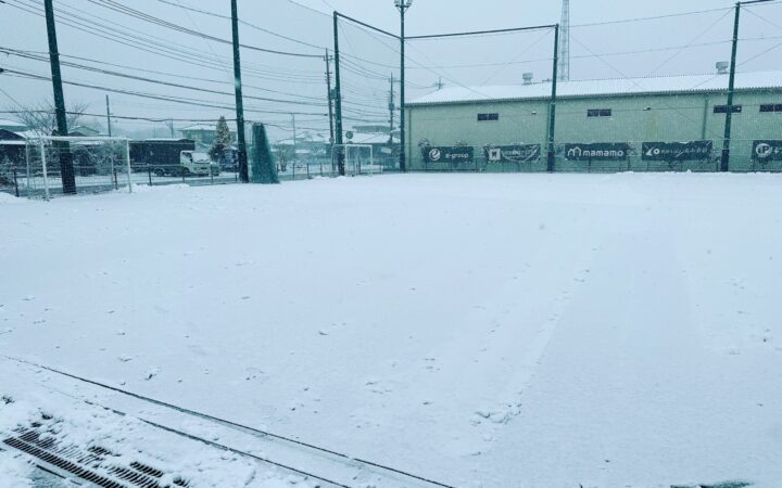 先日の大雪にて