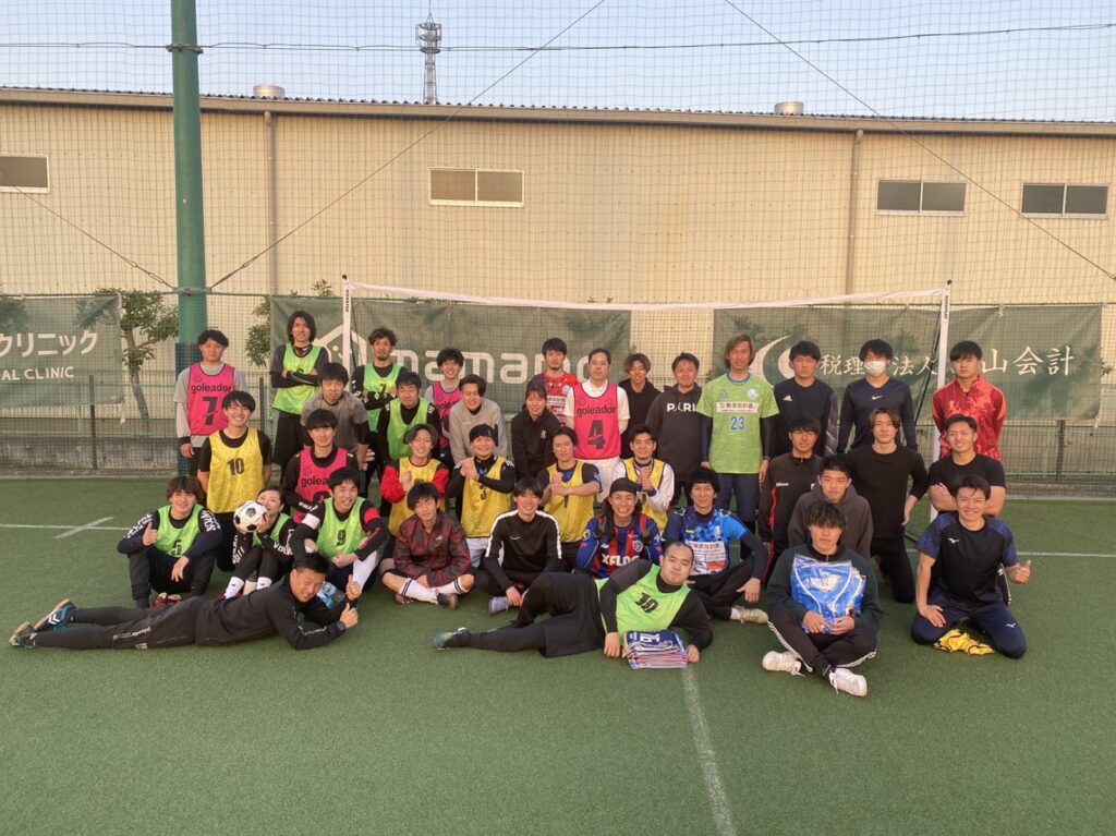 スパイクOKのミニサッカー大会を開催しました!